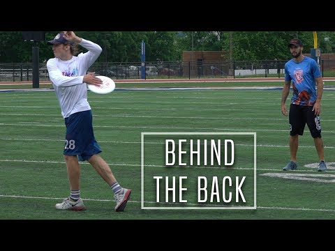 Ultimate Frisbee TRICK THROW | Behind the Back!