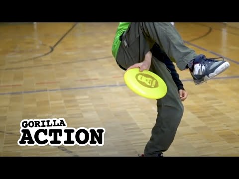 Freestyle-Frisbee – Under The Leg Throw * GORILLA Frisbee Tutorial #15