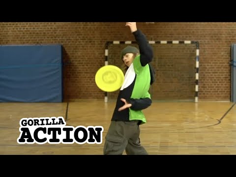 Freestyle-Frisbee – Behind the Back Catch * GORILLA Frisbee Tutorial #17