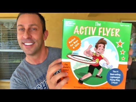 Super Fun Lightweight Frisbees! Activ Flyer from Activ Life Review