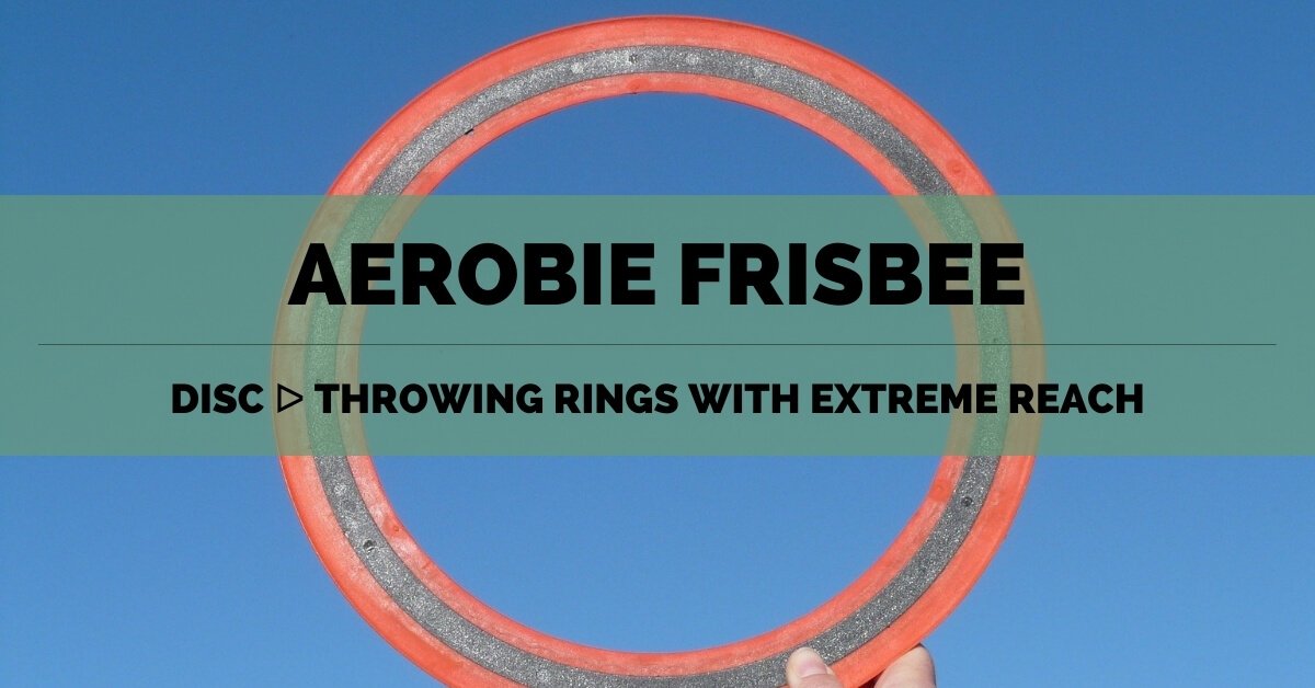 Aerobie Sprint Ring Disc 10" Outdoor Flying Disc Kids Adult Aerobie Frisbee Game 